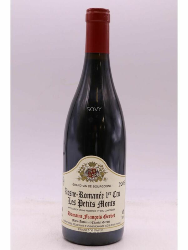 François Gerbet Vosne Romanee Les Petits Monts 1er Cru, 2005
