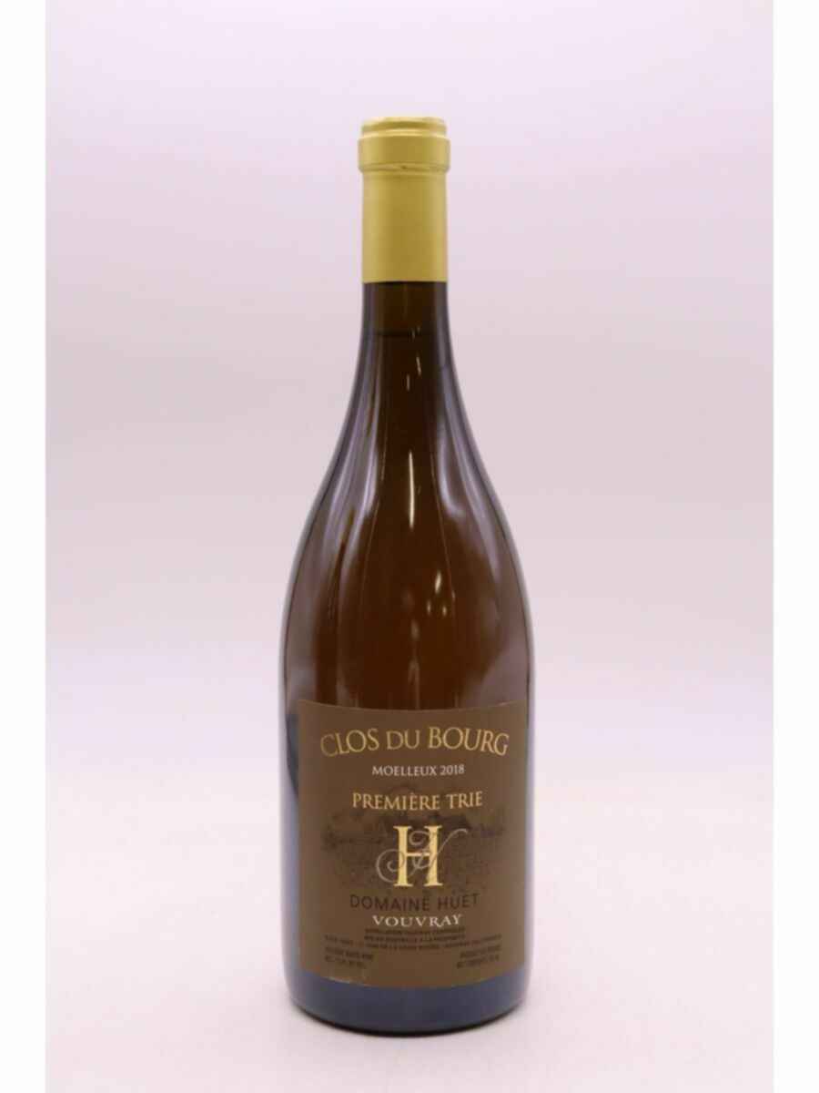 Huet Vouvray Clos Du Bourg 1er Trie Moelleux 2018
