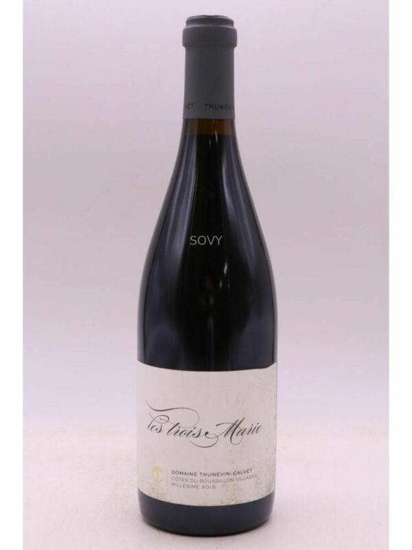 Calvet-thunevin Cotes Du Roussillon Villages Les Trois Maries, 2015