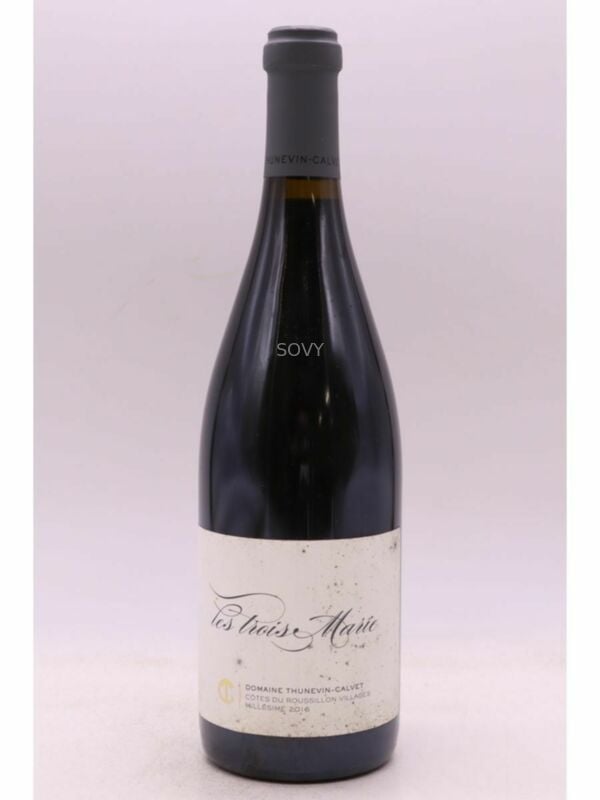 Calvet-thunevin Cotes Du Roussillon Villages Les Trois Maries, 2016