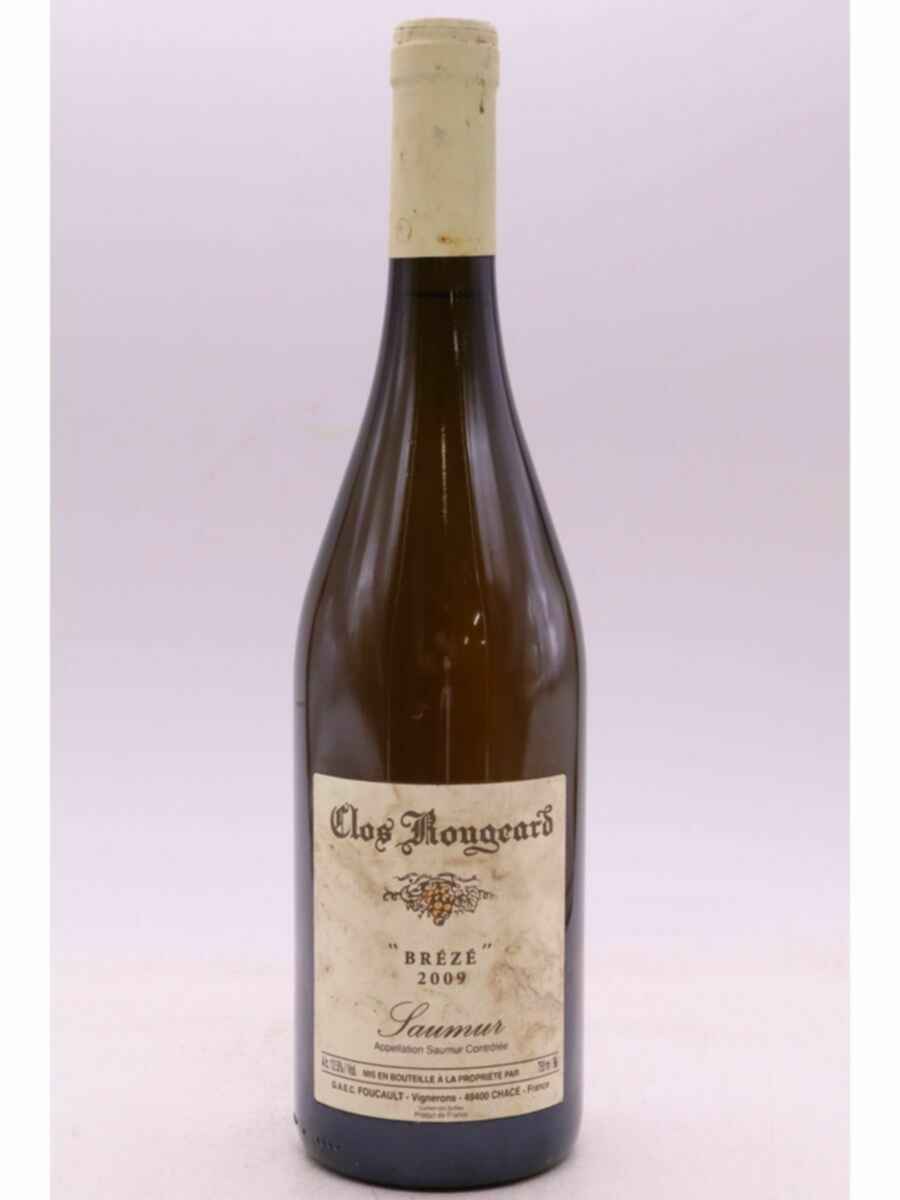 Clos Rougeard Breze Saumur Blanc, 2009