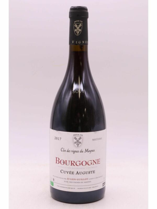 Clos Des Vignes Du Maynes Bourgogne Cuvee Auguste, 2017