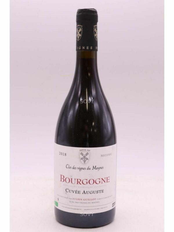 Clos Des Vignes Du Maynes Bourgogne Cuvee Auguste, 2018