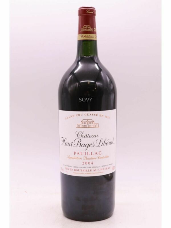 Chateau Haut Bages Liberal, 2004