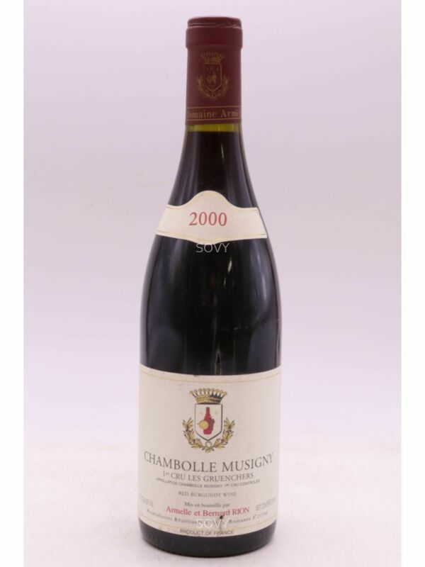 Armelle Et Bernard Rion Chambolle Musigny 1er Cru Les Gruenchers, 2000