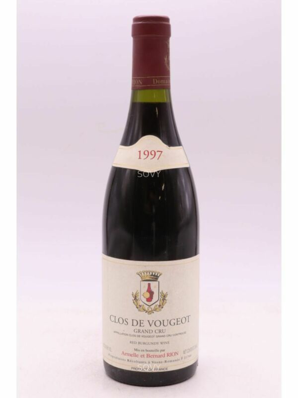 Armelle Et Bernard Rion Clos Vougeot Grand Cru, 1997