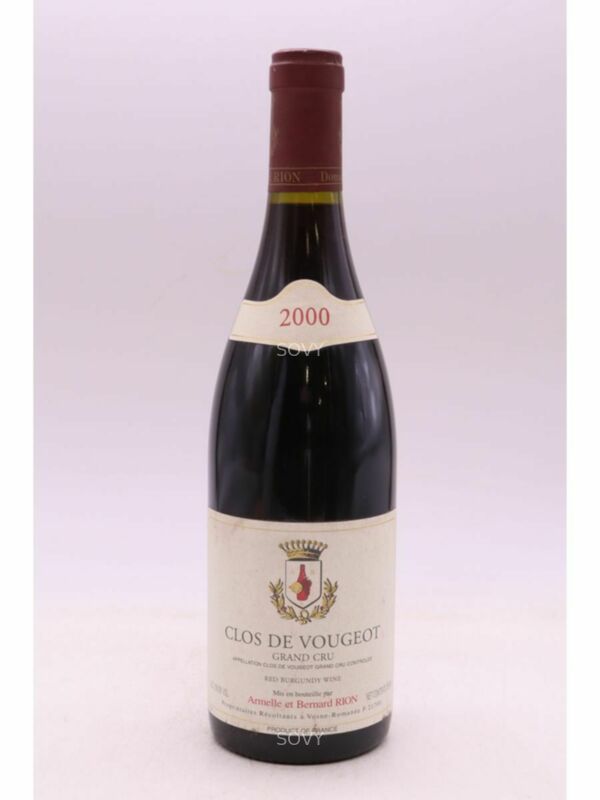 Armelle Et Bernard Rion Clos Vougeot Grand Cru, 2000