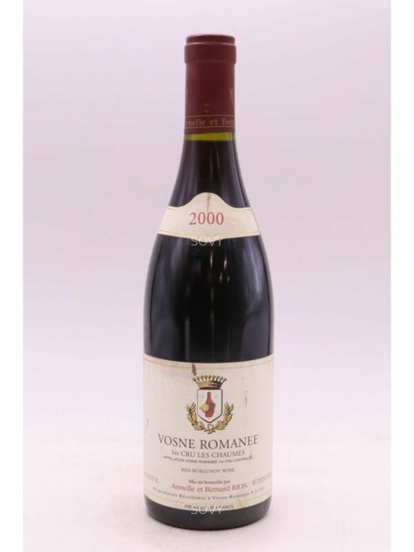 Armelle Et Bernard Rion Vosne Romanee 1er Cru Les Chaumes, 2000
