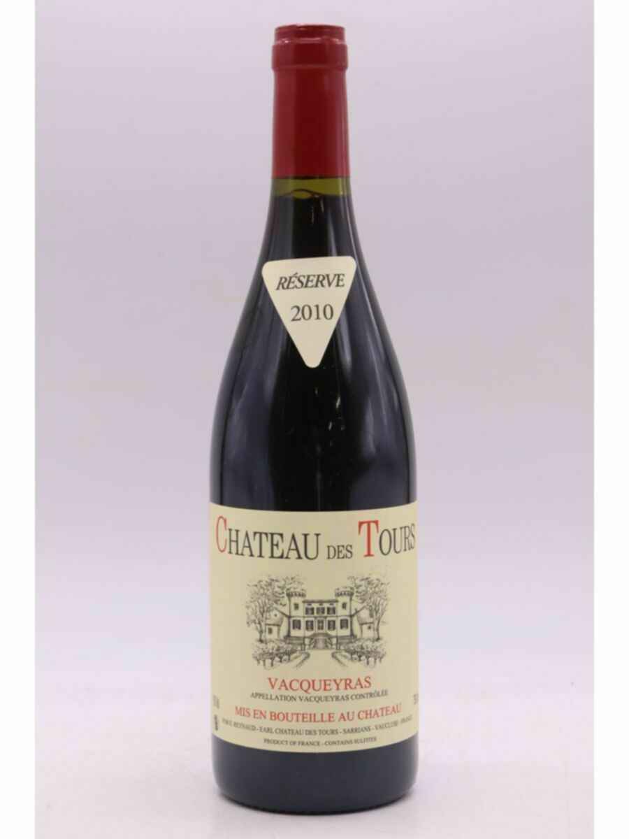 Rayas Chateau Des Tours Vacqueyras Rouge 2010