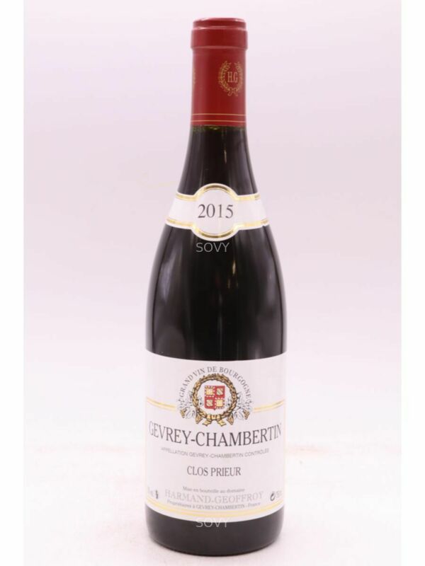 Harmand Geoffroy Gevrey Chambertin Clos Prieur, 2015