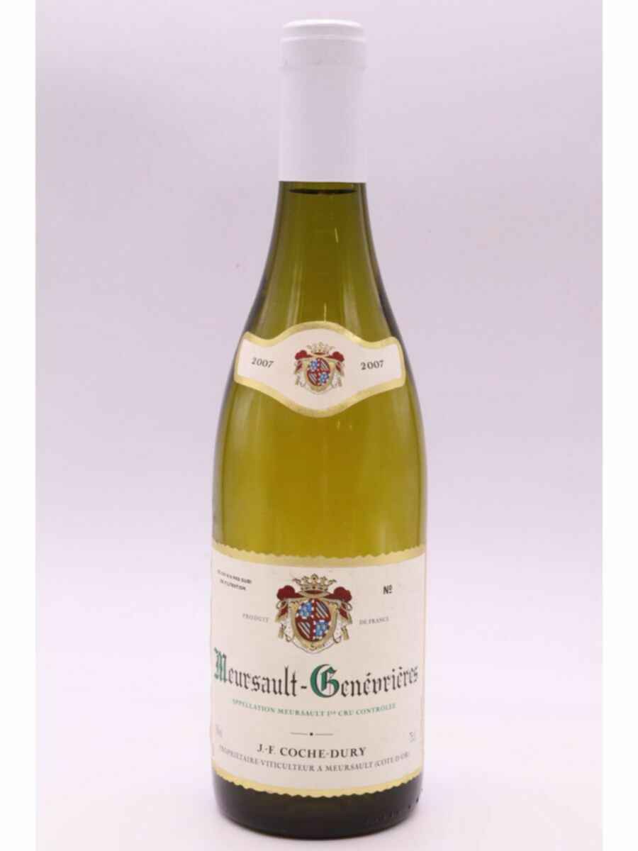 Coche Dury Meursault Genevrieres 1er Cru 2007
