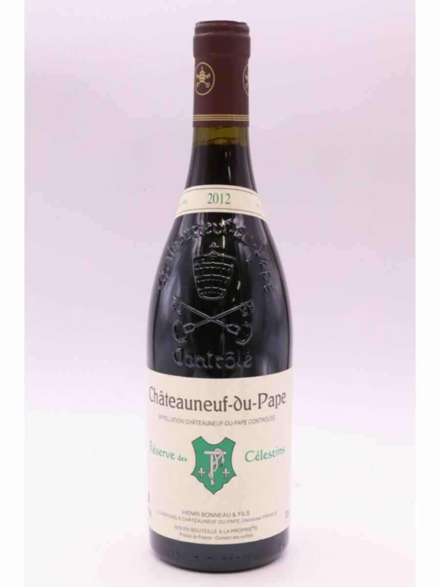 Henri Bonneau Chateauneuf Du Pape Reserve Des Celestins 2012