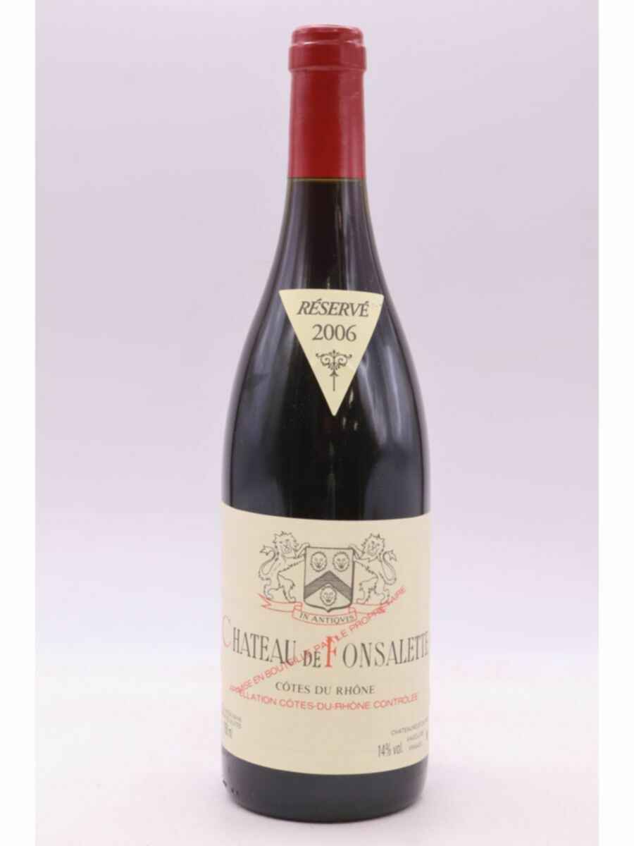Rayas Chateau De Fonsalette Reserve 2006