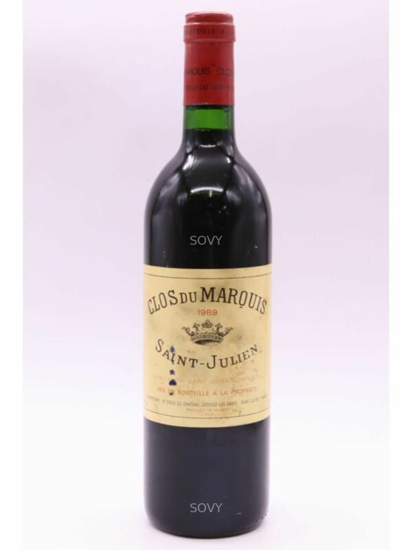 Chateau Leoville Las Cases Clos Du Marquis, 1989