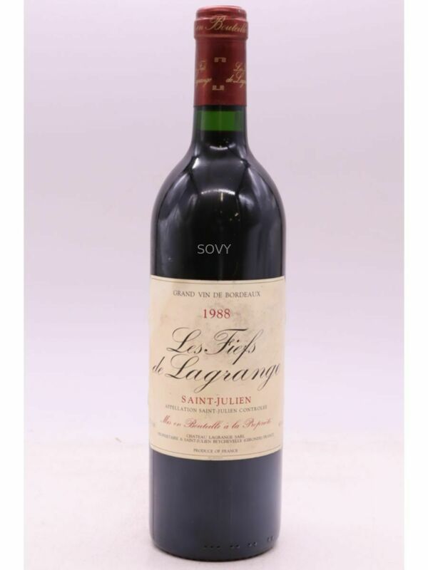 Chateau Lagrange Les Fiefs De Lagrange, 1988