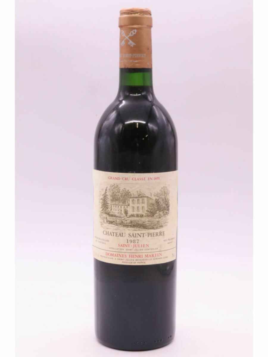 Chateau Saint Pierre, 1987