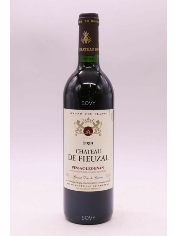 Chateau De Fieuzal, 1989