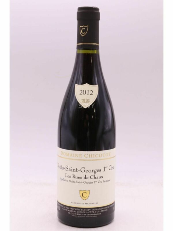 Georges Chicotot Nuits Saint Georges 1er Cru Les Rues De Chaux, 2012