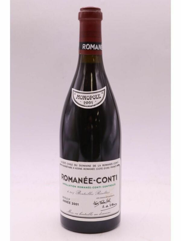 De La Romanee Conti Romanee Conti Grand Cru, 2001