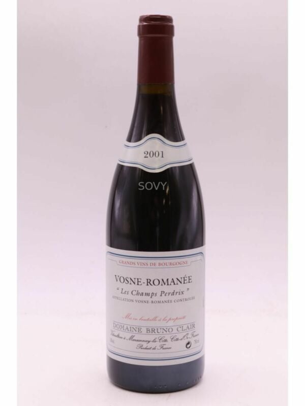Bruno Clair Vosne Romanee Les Champs Perdrix, 2001