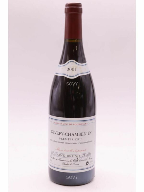Bruno Clair Gevrey Chambertin 1er Cru, 2001