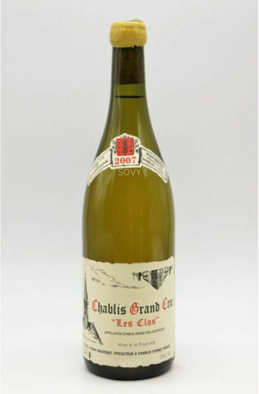 Vincent Dauvissat Chablis Les Clos Grand Cru, 2007