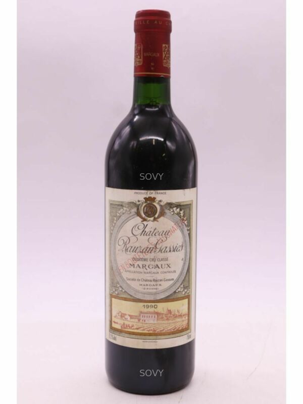 Chateau Rauzan Gassies, 1990