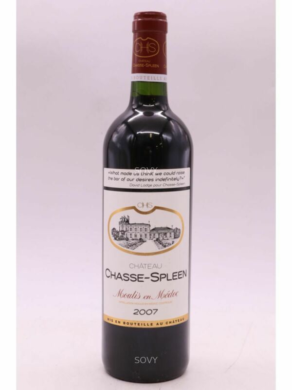 Chateau Chasse Spleen, 2007