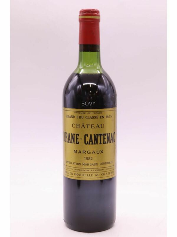 Chateau Brane Cantenac, 1982