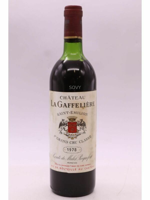 Chateau La Gaffeliere Clos La Gaffeliere, 1978