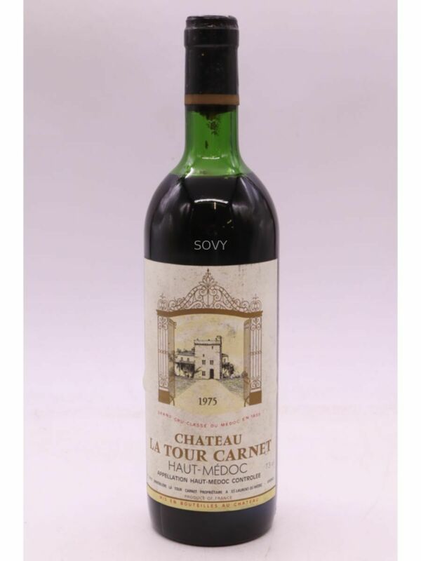 Chateau La Tour Carnet, 1975
