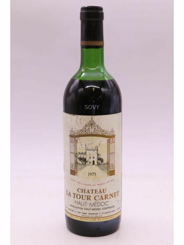 Chateau La Tour Carnet, 1975