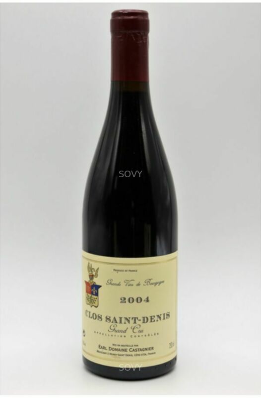 Guy Castagnier Clos Saint Denis Grand Cru, 2004