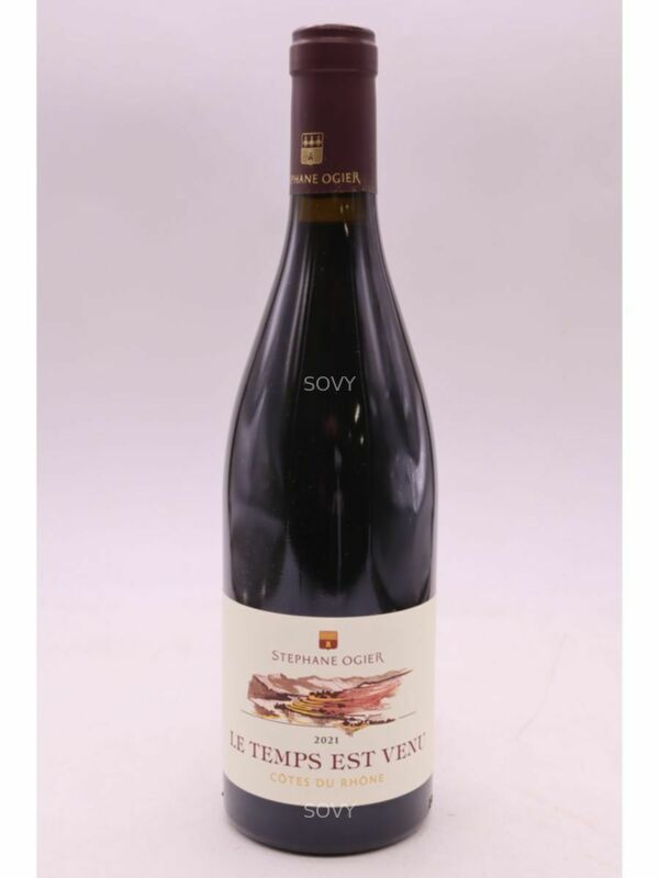 Stephane Ogier Cotes Du Rhône Le Temps Est Venu, 2021