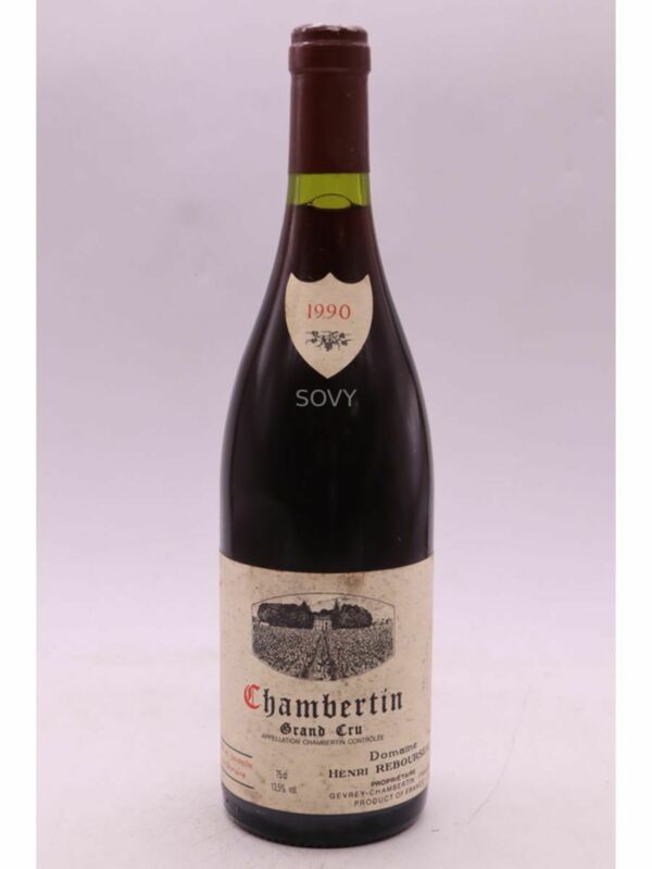 Henri Rebourseau Chambertin Grand Cru, 1990