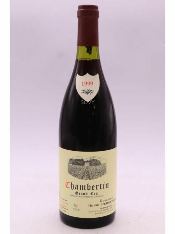Henri Rebourseau Chambertin Grand Cru, 1999