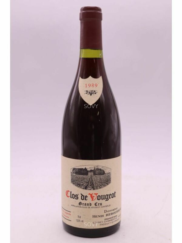 Henri Rebourseau Clos De Vougeot Grand Cru, 1989