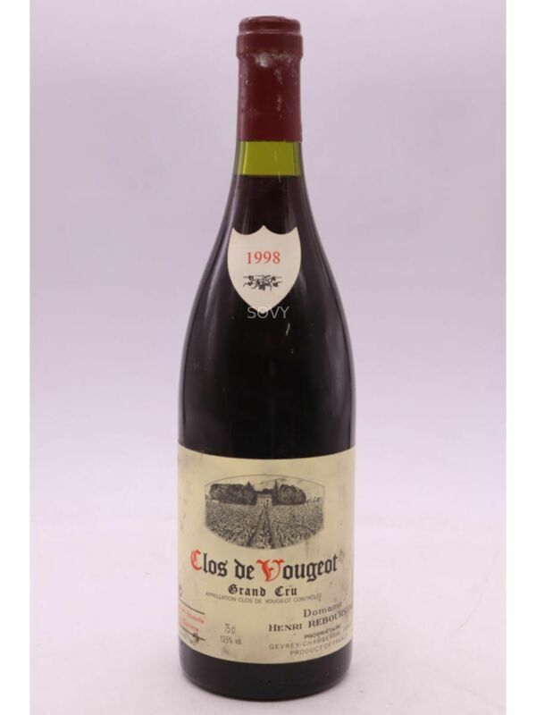 Henri Rebourseau Clos De Vougeot Grand Cru, 1998