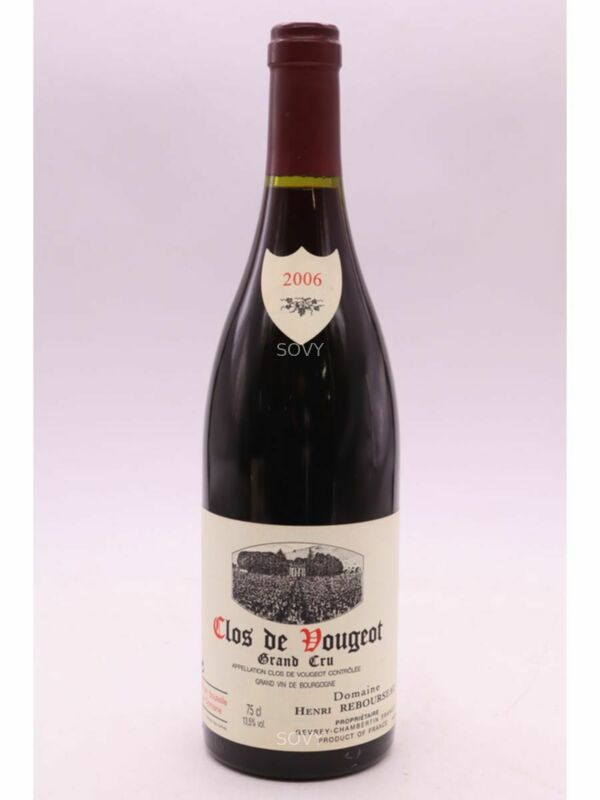 Henri Rebourseau Clos De Vougeot Grand Cru, 2006