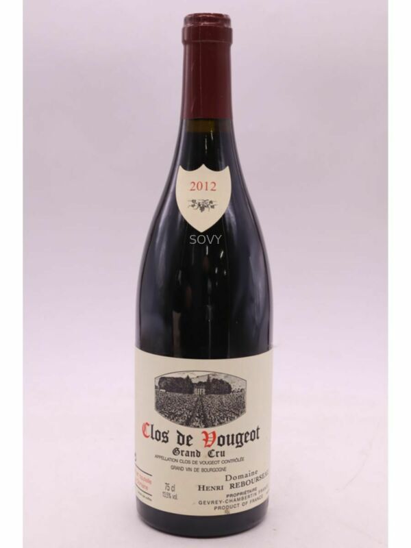 Henri Rebourseau Clos De Vougeot Grand Cru, 2012