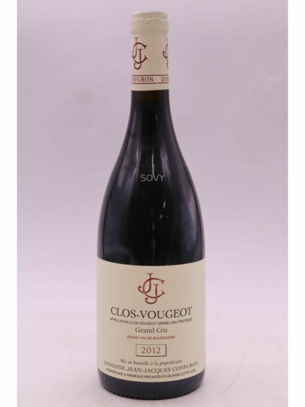 Jean Jacques Confuron Clos De Vougeot Grand Cru, 2012