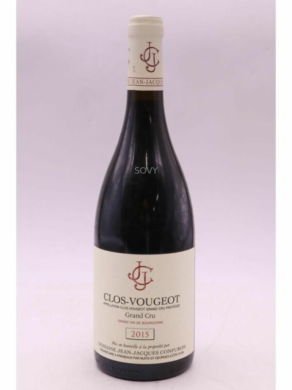 Jean Jacques Confuron Clos De Vougeot Grand Cru, 2015