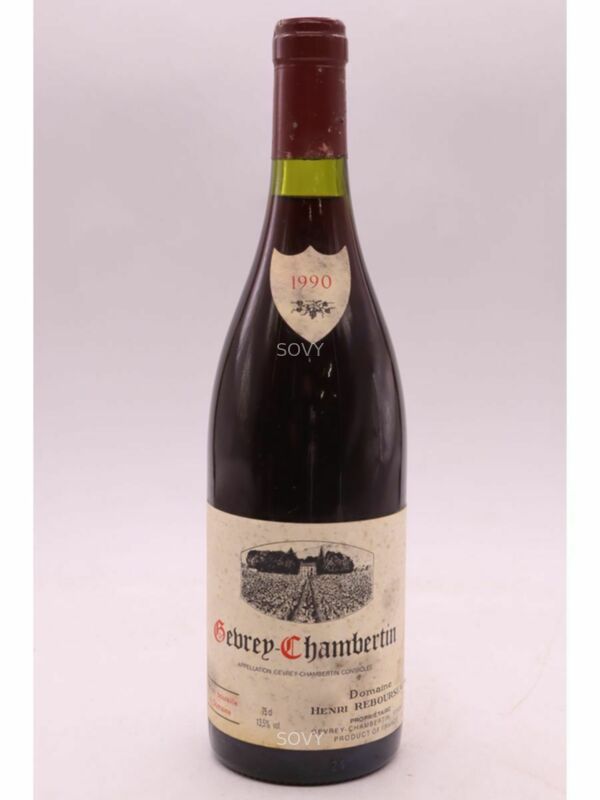 Henri Rebourseau Gevrey Chambertin, 1990