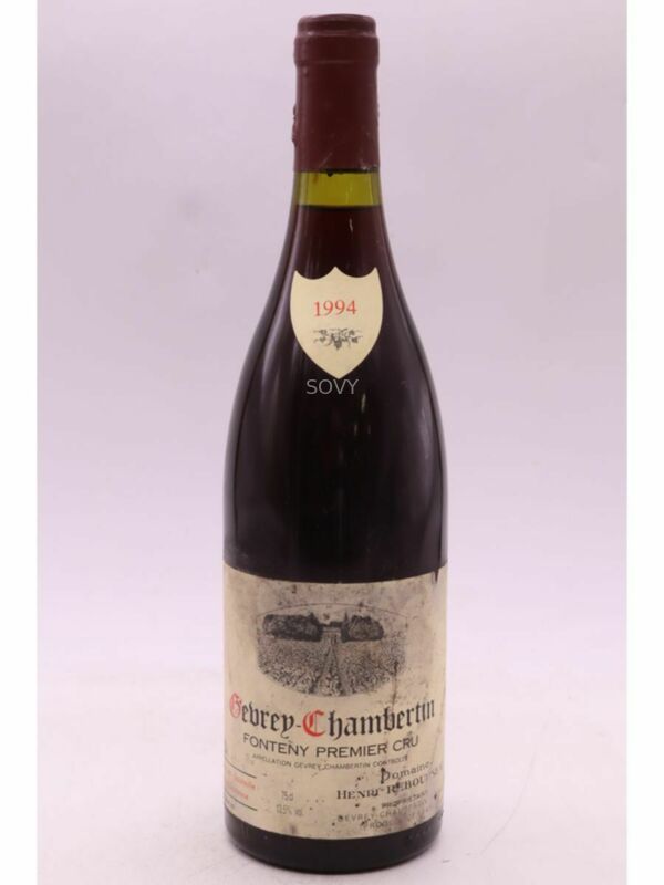 Henri Rebourseau Gevrey Chambertin Fonteny 1er Cru, 1994
