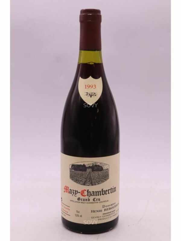 Henri Rebourseau Mazis Chambertin Grand Cru, 1993