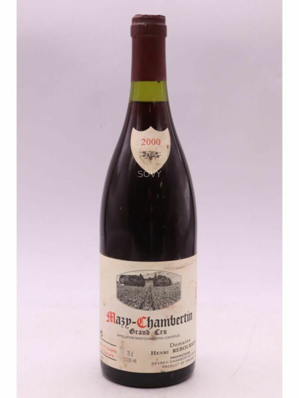 Henri Rebourseau Mazis Chambertin Grand Cru, 2000