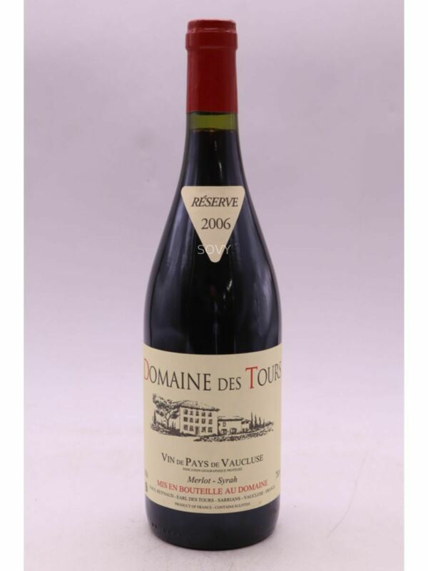 Rayas Domaine Des Tours Vaucluse Merlot-syrah Reserve, 2006