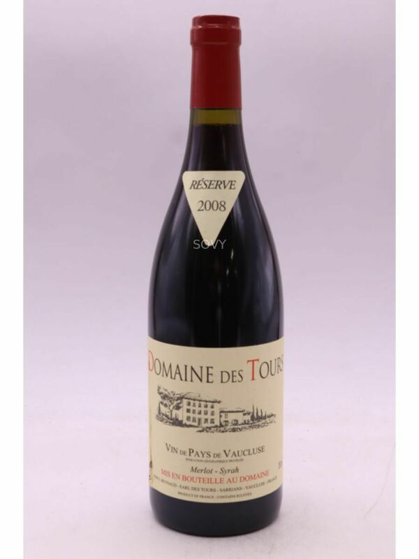 Rayas Domaine Des Tours Vaucluse Merlot-syrah Reserve, 2008