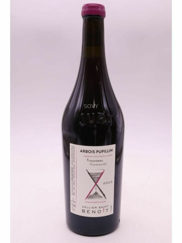 Cellier Saint Benoit Arbois Pupillin Trousseau Fontenille, 2023