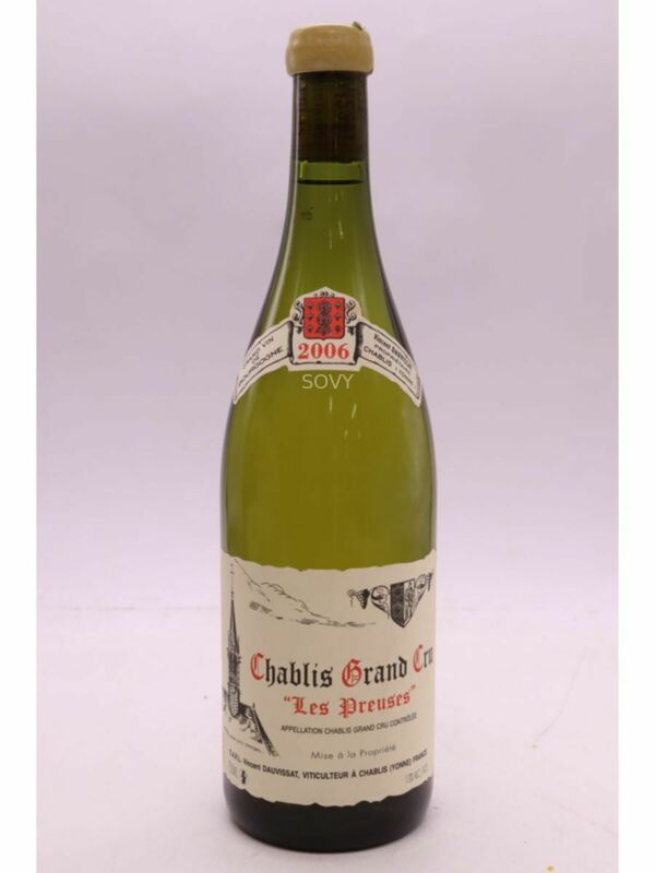 Vincent Dauvissat Chablis Les Preuses Grand Cru, 2006
